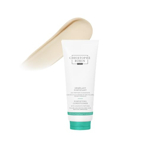 Christophe Robin Fortifying Conditioner With Amaranth Peptides For Thinning And Weakened Hair - Reduces Breakage 6.7 Fl. Oz