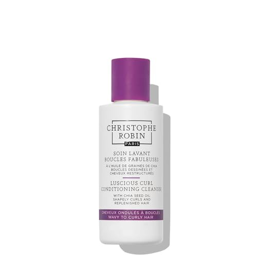 Christophe Robin Luscious Curl Conditioning Cleanser With Chia Seed Oil 75Ml