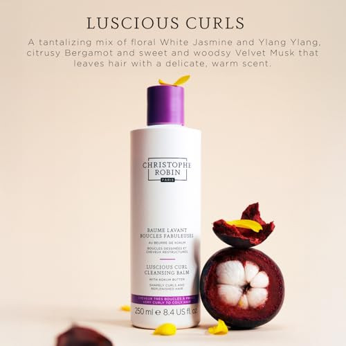 Christophe Robin Luscious Curl Conditioning Cleanser With Chia Seed Oil 75Ml