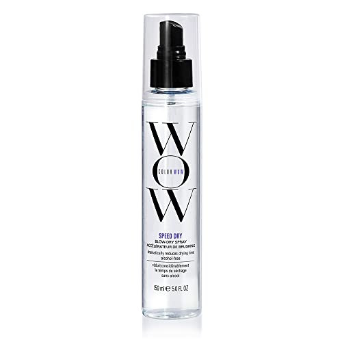 Color Wow Speed Dry Blow Dry Spray Cut Blow Dry Time By 30% Heat Protectant Prevent Breakage Cruelty- & Gluten-