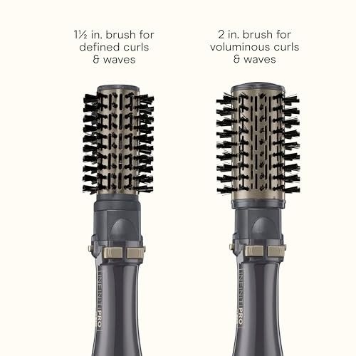 Infinitipro By Conair Hot Air Styling Brush Set With 2-Inch And 1.5-Inch Bristles