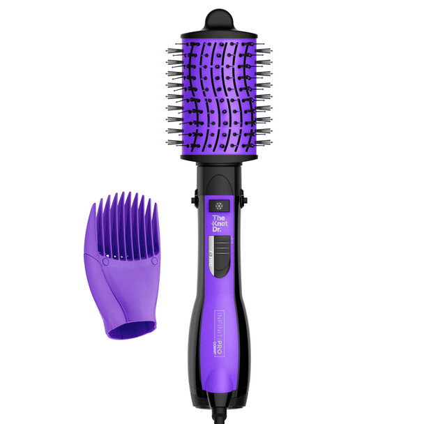 Infinitipro By Conair The Knot Dr. All-In-One Oval Dryer Brush Hair Dryer & Volumizer Hot Air Brush