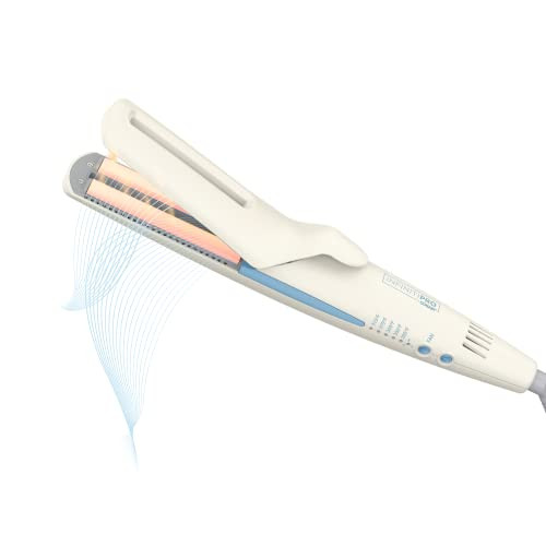 Infinitipro By Conair Quadair Flat Iron Hair Straightener Damage Control With Single Pass Straightening Quad Power Is Four 1/2" Plates For Faster Styling And Less Damage