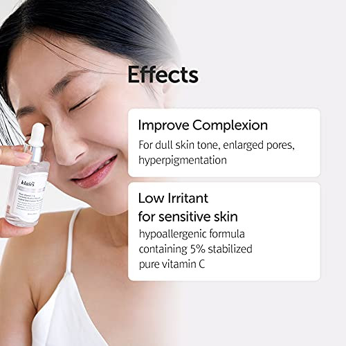 Dearklairs Egf Blue Drop + 5% Vitamin Drop Set Watery Serum Korean Skincare Routine