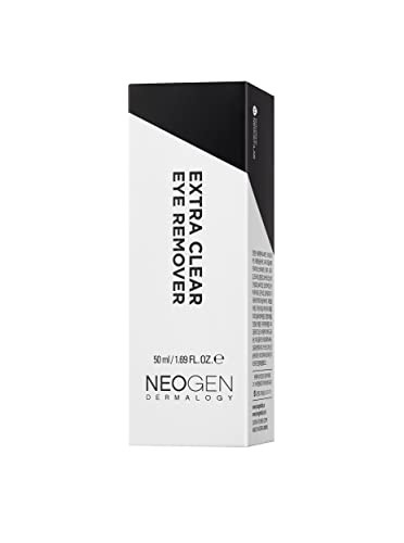 Dermalogy By Neogenlab Extra Clear Makeup Remover Gentle Eye & Lip Cleanser For Sensitive Skin Removes Waterproof Makeup K-Beauty 1.69 Fl Oz (50 Ml)