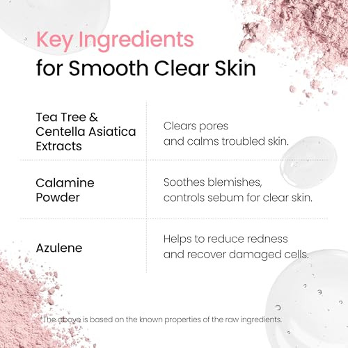 Dermalogy By Neogenlab Neogen A-Clear Soothing Pink Eraser Spot Care Blemish Care Korean Skin Care Pink Pimple Drying Power Calamine Powder Nighttime Spot For Face And Skin (0.50 Fl Oz)