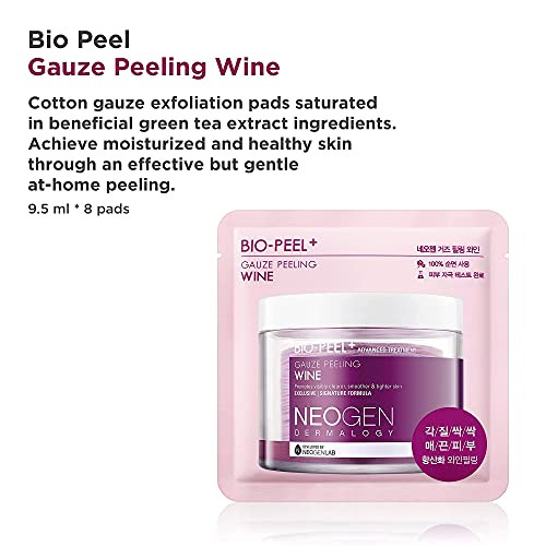 Dermalogy By Neogenlab Bio-Peel Gauze Peeling Pad Green Tea + Lemon + Wine