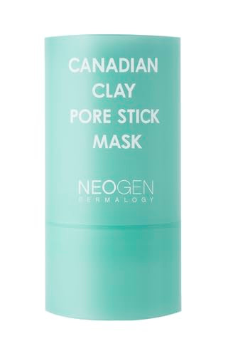 Dermalogy By Neogenlab Canadian Clay Pore Stick Mask 28G (0.99 Oz) Minimizes Pores Removes Blackheads & Excess Sebum Glacial Mud & Colloidal Clay Korean Skincare