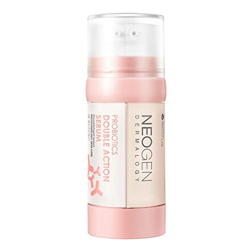 [K-Beauty] Neogen Dermalogy Probiotics Double Action Face Serum W/Lactobacillus Bifida & Collagen Firming Glass Skin Serum Moisturizer 1.54 Fl Oz