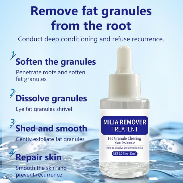 Dermfree Milia Treatment Milia Remover Treatment Serum 1 Oz