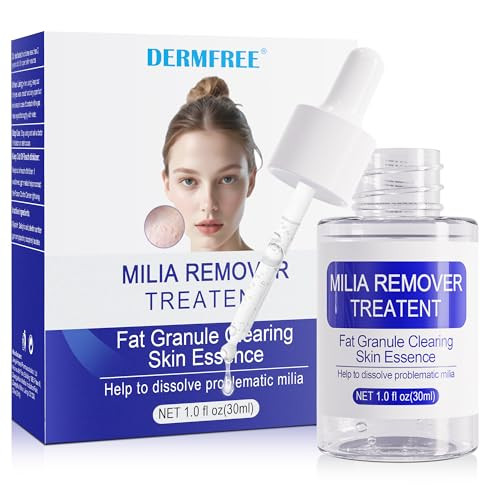 Dermfree Milia Remover 30 Ml Milia Remover Treatment Milia Spot Treatment With Salicylic Acid Milia Acne Serum Clearing Skin Essence