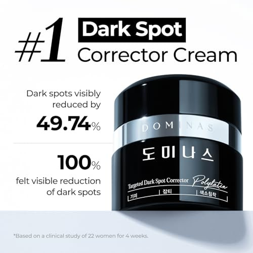 Dominas Dark Spot Correcting Duo - 10% Txa (Tranexamic Acid) Hyper P-Toning Serum & Dark Spot Corrector Cream Duo For Hyperpigmentation & Sun Spots