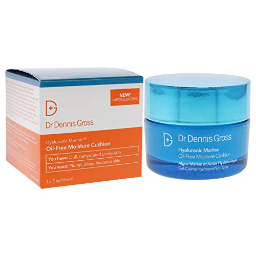 Dr Dennis Gross Hyaluronic Marine Oil- Moisture Cushion Moisturizer Unisex 1.7 Oz