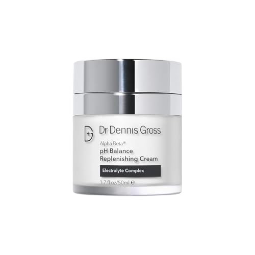 Dr Dennis Gross Alpha Beta Ph Balance Replenishing Cream Lightweight Gel-Cream With Electrolytes Phytic Acid & Ahas - Hydrates Soothes & Balances Skin 1.7 Fl Oz