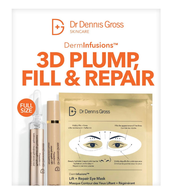 Dr Dennis Gross Derminfusions Discovery Kit: Plump Fill & Repair Skincare Set
