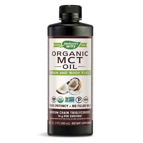 Natures Way  100 MCT Oil  16 oz