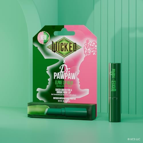 Dr. Pawpaw Wicked Lip Balm - Elphie - Natural Balm With Aloe Vera - Gluten Lip Moisturizer To Nourish Soften And Hydrate 0.1 Oz