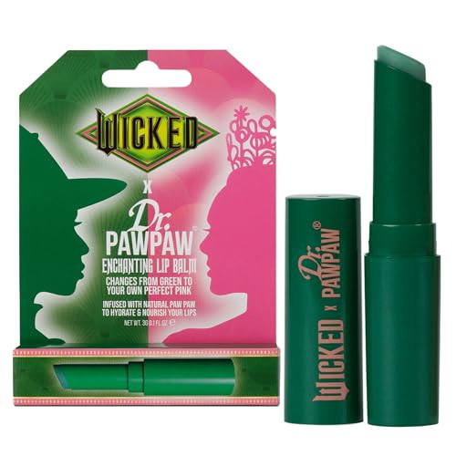 Dr. Pawpaw Wicked Enchanting Lip Balm - Moisturizing Color Changing Tinted Lip Balm For Women - Vegan Nourishing Hydrating 0.1 Oz
