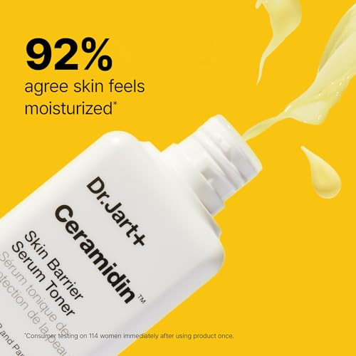 Dr.Jart+ Ceramidin Skin Barrier Repair Korean Face Serum Toner With Ceramides Milky Toner Korean Skin Care 5.07 Fl Oz