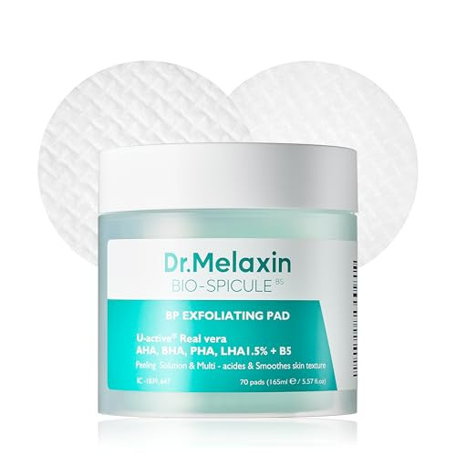 Dr.Melaxin Bp Pore Exfoliating Pad For Dead Skin & Blackheads Minimize Pores Prevent Breakouts Improve Skin Texture Korean Skincare 165Ml 70Pads