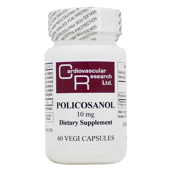 Ecological Formulas  Policosanol 10mg  60 Veg Caps