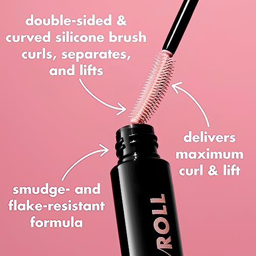 E.L.F. All Day Every Day Makeup Kit Hydrating Face Primer Curling Mascara High-Shine Lip Gloss & Clear Eyebrow Gel + Mascara Vegan & Cruelty-