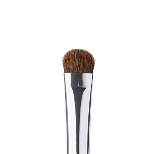 E.L.F. Small Eyeshadow Brush Makeup Brush For Eye Contouring & Blending Curved Design Made With Synthetic Bristles Vegan & Cruelty-