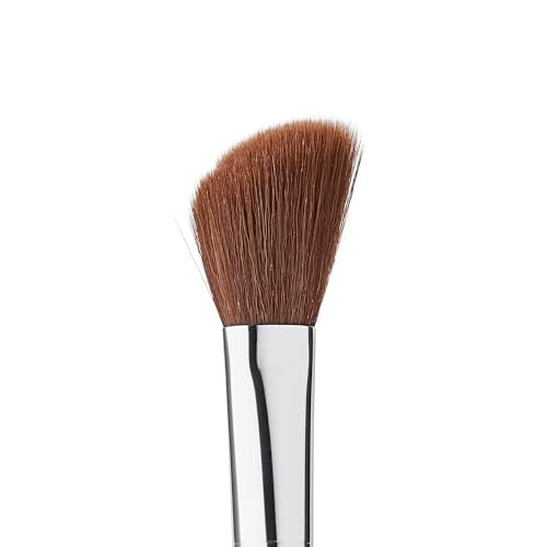E.L.F. Angled Bronzing Brush Three-In-One Face Makeup Brush For Blush Bronzer & Other Multi-Purpose Powders Vegan & Cruelty-