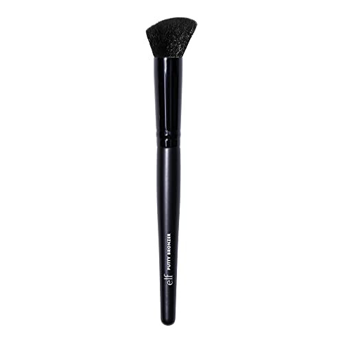 E.L.F. Putty Bronzer Brush Angled Makeup Brush For Contour & Highlight Made For The E.L.F. Putty Bronzer Flawless Sanitary Application