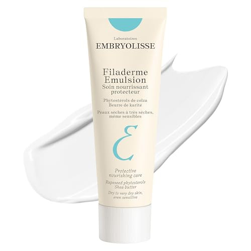 Embryolisse Filaderme Emulsion Face Moisturizer Intensive Repair For Dry Skin With Aloe Vera & Shea Butter 2.54 Fl Oz