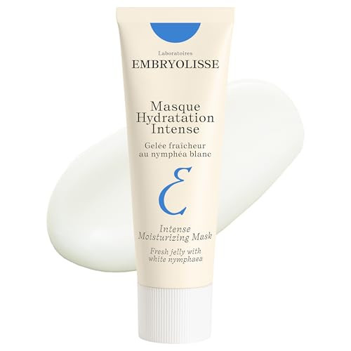 Embryolisse Intense Moisturizing Face Mask Ultra-Hydrating Treatment With Hyaluronic Acid Daily Skincare That Soothes Plumps & Provides A Long-Lasting Hydration 1.7 Fl Oz