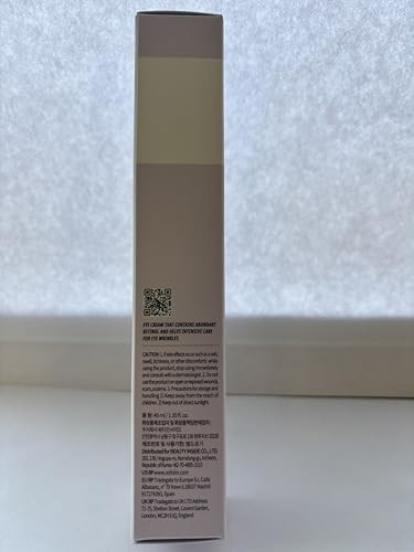 Esfolio Retinol Vitamin A Eye Cream Daily Skin Care For Under Eye Area Lightweight Moisturizing Formula Korean Beauty Skincare (1.35 Oz / 40 Ml)