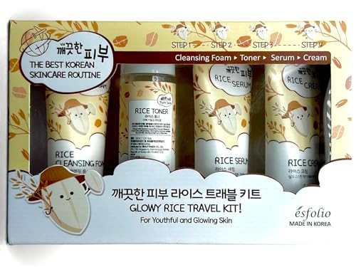Esfolio Glowy Rice Travel Kit