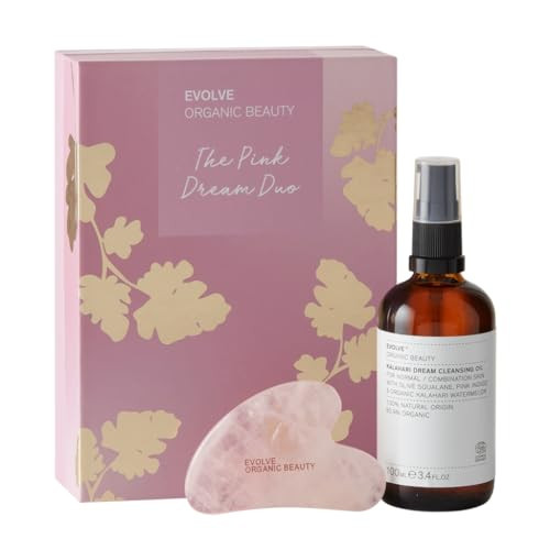 Evolve Organic Beauty - The Pink Dream Duo Small Batch Vegan Clean Beauty Set (2 Pieces) Packaging May Vary