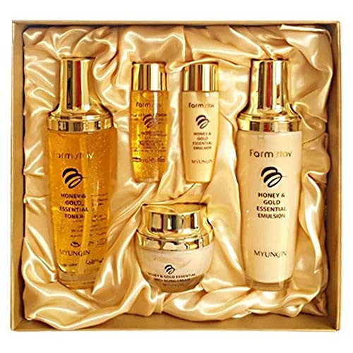 Farmstay Farm Stay Honey & Gold Essential Skin Care 3-Piece Set