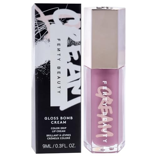 Fenty Beauty Gloss Bomb Cream Color Drip Lip Cream - Mauve Wives For Women 0.3 Oz Lipstick