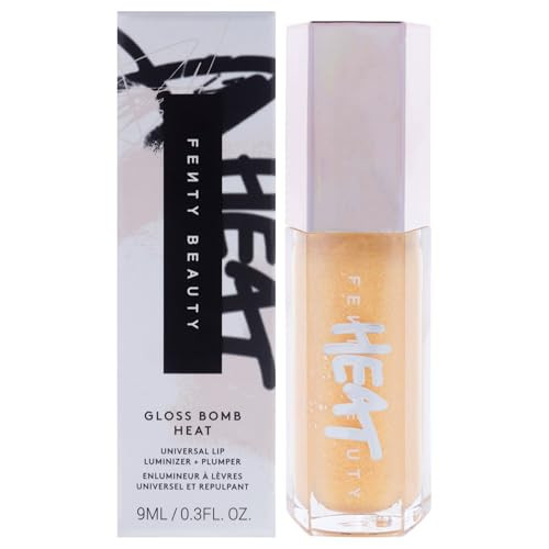 Fenty Beauty Gloss Bomb Heat Universal Lip Luminizer Plus Plumper - 05 Lemon Lava By Fenty Beauty For Women 0.3 Oz Lip Gloss