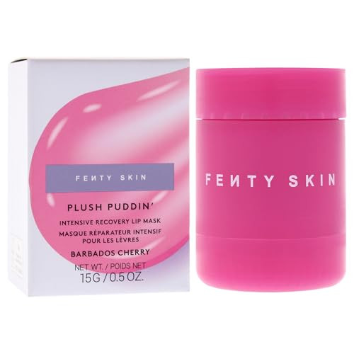 Fenty Beauty Plush Puddin Intensive Recovery Lip Mask - Barbados Cherry By Fenty Beauty For Women - 0.5 Oz Lip Mask
