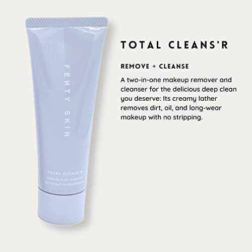 Fenty Skin Start'r Set: Total Cleans'r Fat Water Toner Serum Hydra Vizor Sunscreen