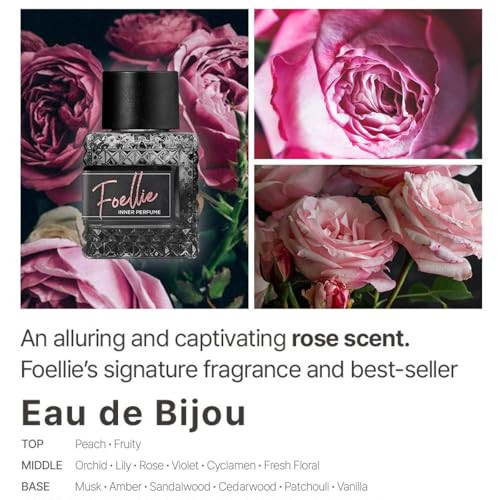 Foellie Eau De Bijou - Feminine Inner Beauty Perfume For Underwear 10Ml (Bigger Size)