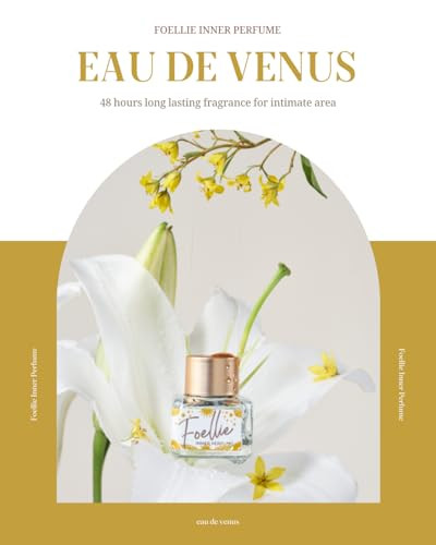 Foellie] Eau De Venus- Feminine Inner Beauty Perfume For Underwear Attractive Scents Fragrance 5Ml/0.169 Fl.Oz