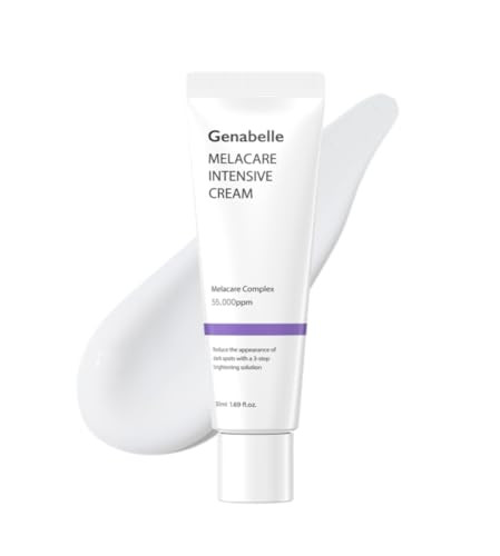 Genabelle Melacare Intensive Full Set - Melacare Intensive Cream (1.69 Fl Oz) & Spicule Toning Shot Ampoule (0.03 Fl Oz 3Ea) & Jelly Touch Dual Pad (4.05 Fl Oz)