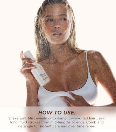 Gisou Honey Milk Active Repair Leave In Conditioner Mist Repair Conditioner
