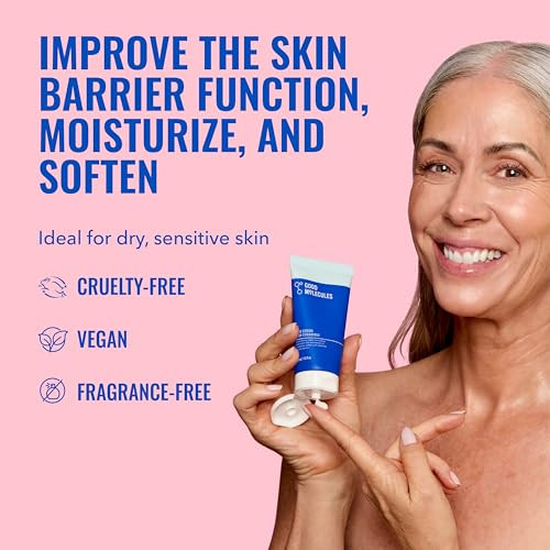 Good Molecules Rich Cream With Ceramides 50 Ml / 1.6 Oz Daily Facial Moisturizer For Dry Skin Redness Face Lotion With Betulin Soothe Plump Hydrate Moisturize Anti-Aging Skin Care