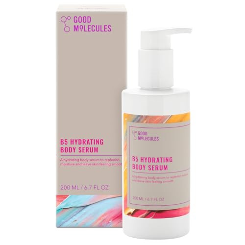 Good Molecules B5 Hydrating Body Serum - Vitamin B5 Ultra Hydrating Serum With Beta Glucan To Retain Moisture And Plumpness Skin Care For Body