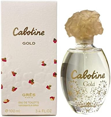Parfums Gres Cabotine Gold Eau De Toilette Spray For Women 3.4 Ounce