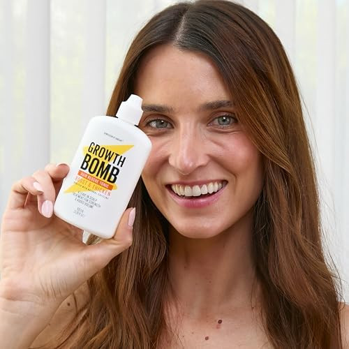 Growth Bomb Hair Rescue Tonic - Hair Care & Scalp Tonic For Growth Root Serum For Women & Men With Natural Botanicals Use Daily On Thick Or Fine Strands To Prevent Loss 100 Ml