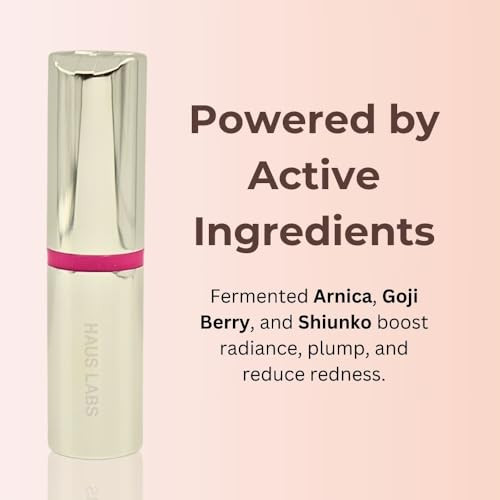 Haus Labs Color Fuse Longwear Hydrating Glassy Lip + Cheek Blush Balm Stick - Glassy Pitaya