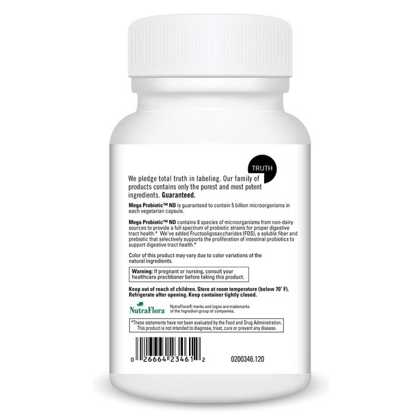 DaVinci Labs Mega Probiotic ND 120 Capsules