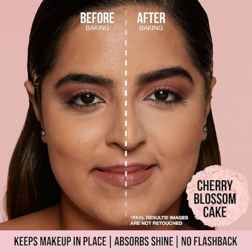 Huda Beauty Easy Bake Loose Baking & Setting Powder Cherry Blossom